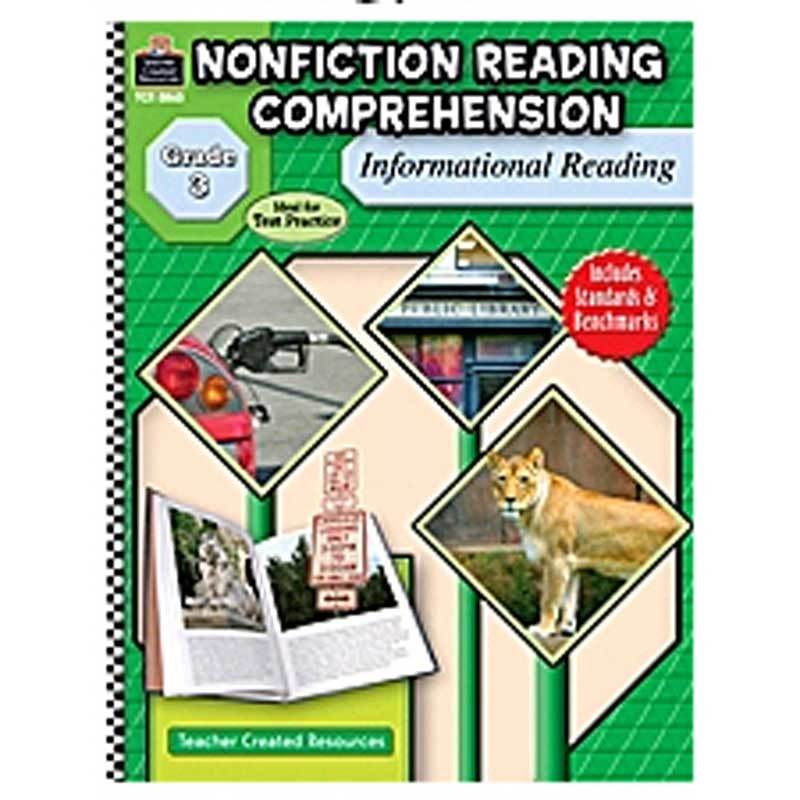 TCR8863 - Nonfiction Reading Informational Reading Gr 3 in Comprehension
