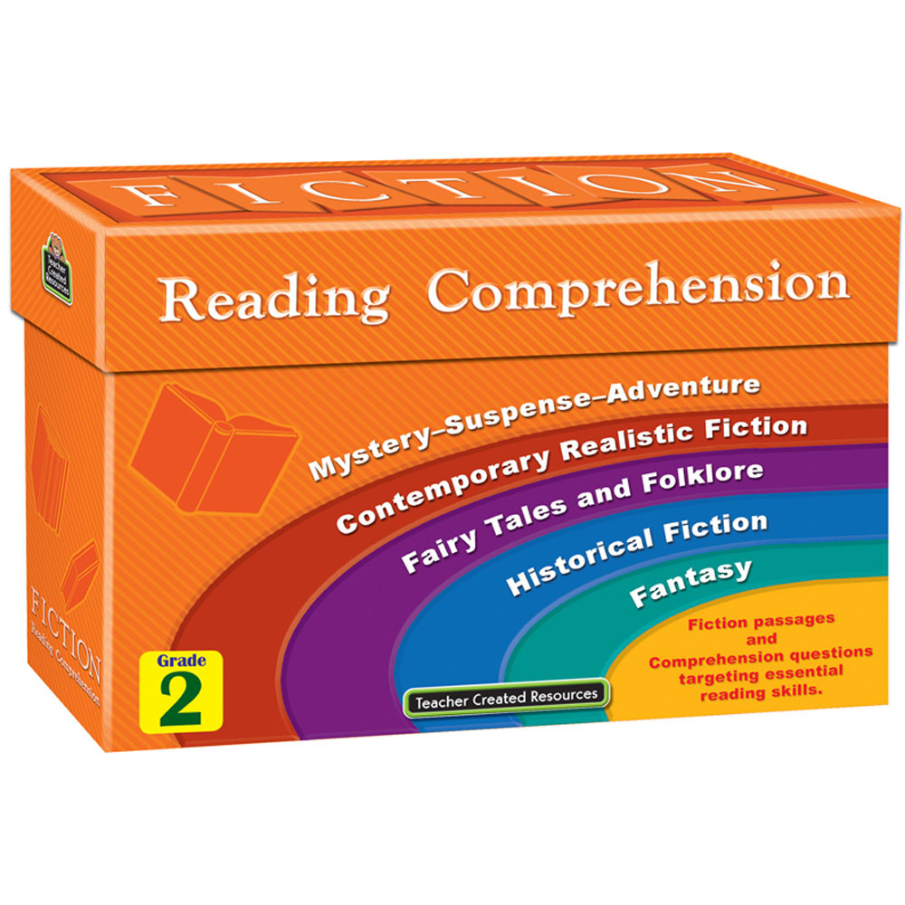 TCR8872 - Fiction Reading Comprehension Cards Gr 2 in Comprehension