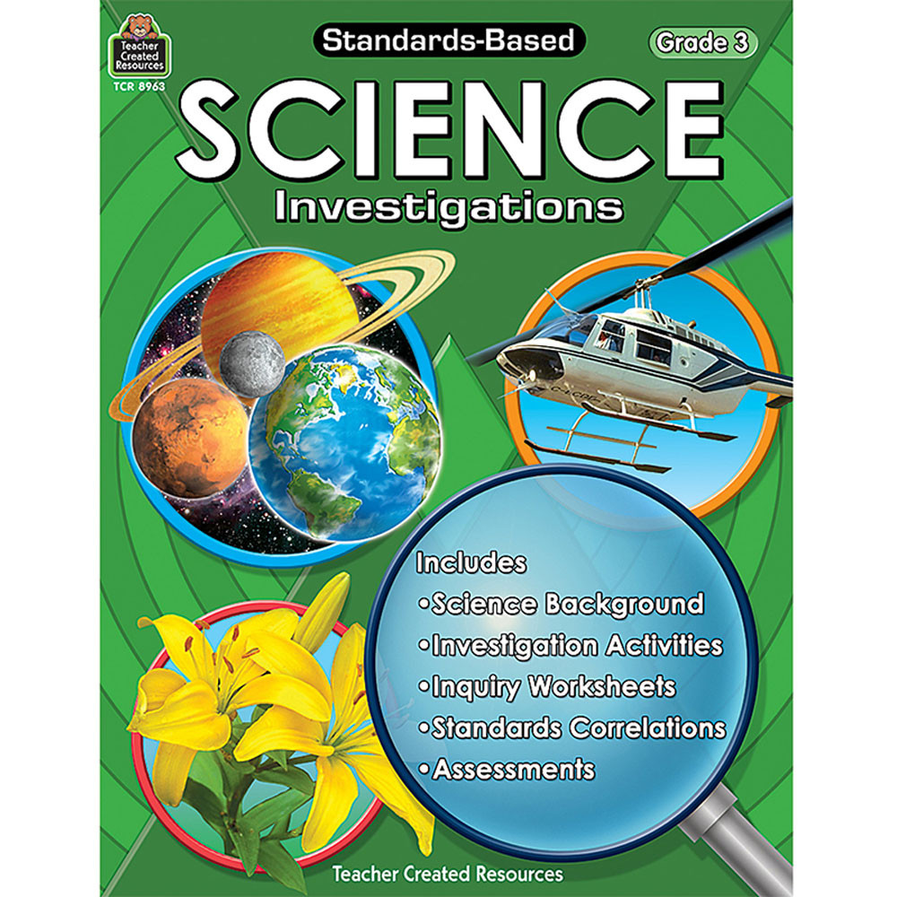 TCR8963 - Standard Based Gr 3 Science Investigation in Activity Books & Kits