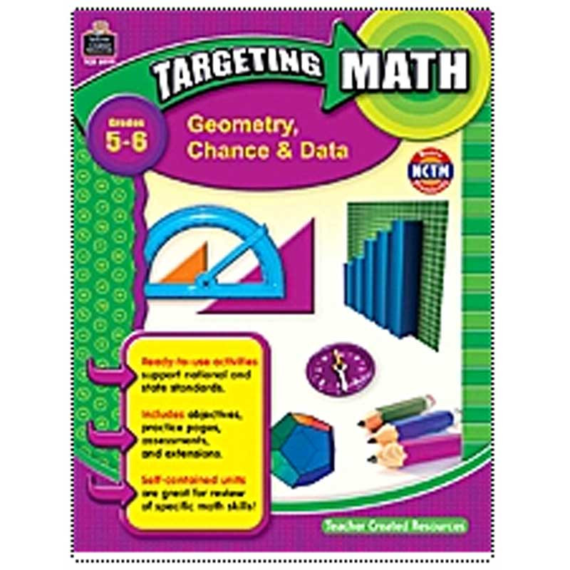 TCR8999 - Targeting Math Geometry Chance & Data Gr 5-6 in Geometry