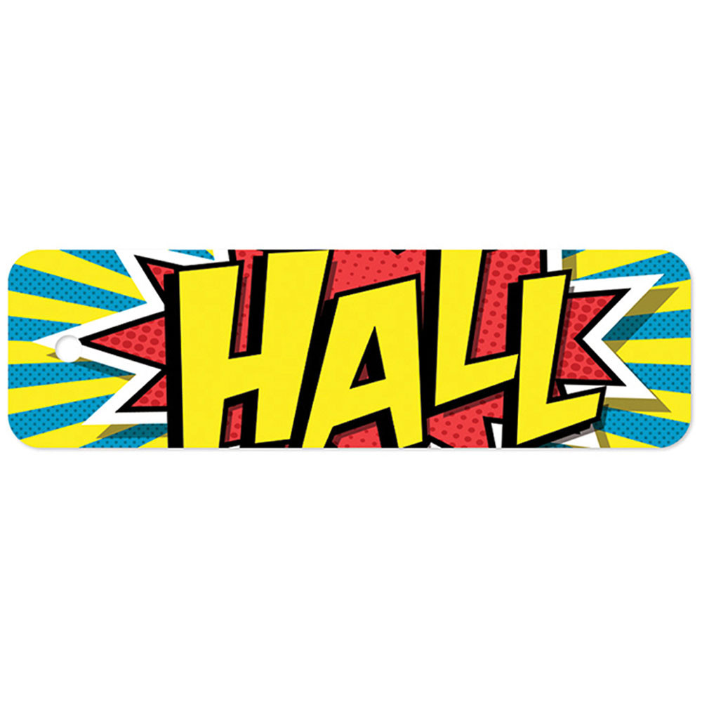 TOP10120 - Plastic Hall Pass Action Hall Pass in Hall Passes