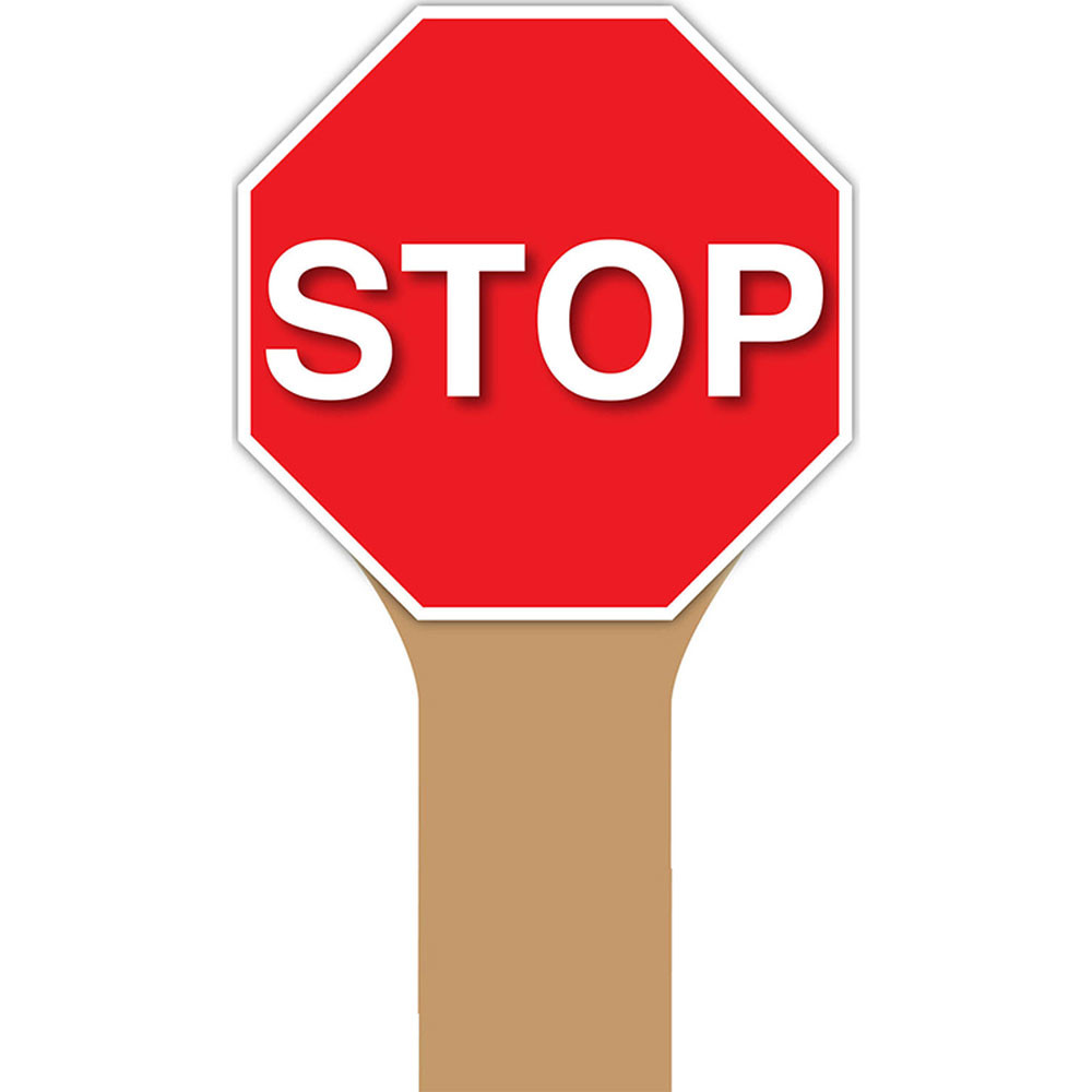 TOP5365 - Handy Signs Stop in Classroom Management
