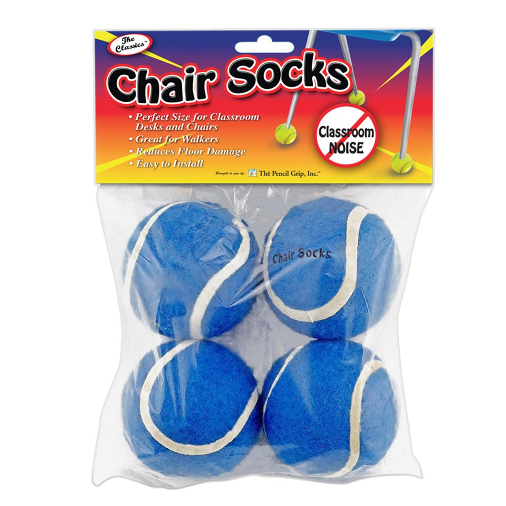 TPG233 - Chair Socks Blue 144Pk in Casters
