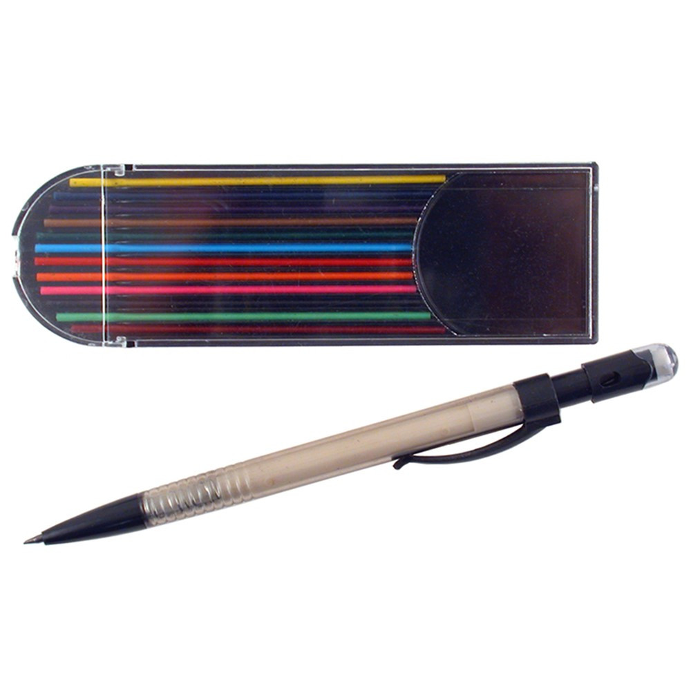 TPG330 - Mechanical Pencil W/12 Color Refills in Colored Pencils
