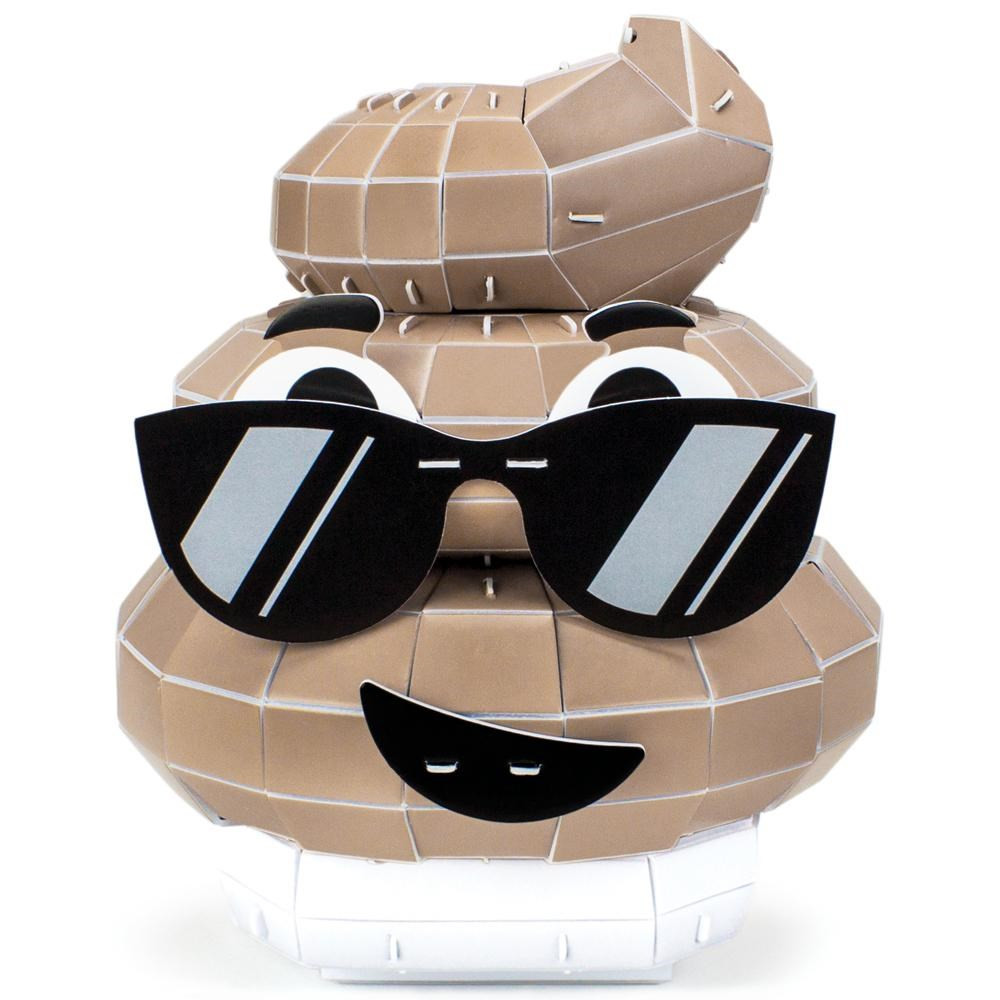 3D Foam Emoji Model, Deuces on the Loose