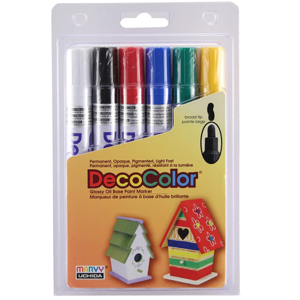 DecoColor Paint Marker Board Set A - UCH3006A | Uchida Of America, Corp | Markers