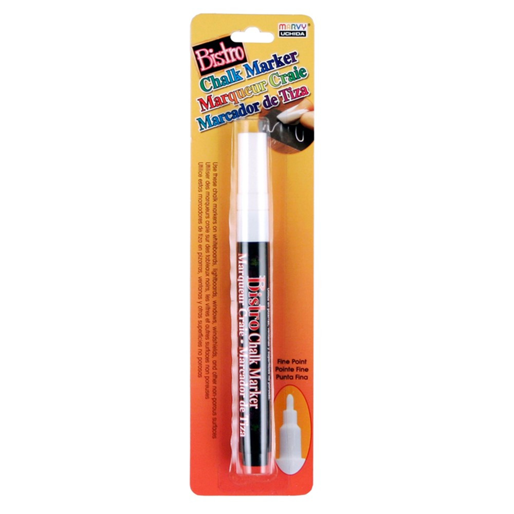 UCH482C0 - Bistro Single Wht Marker Fine Tip in Markers