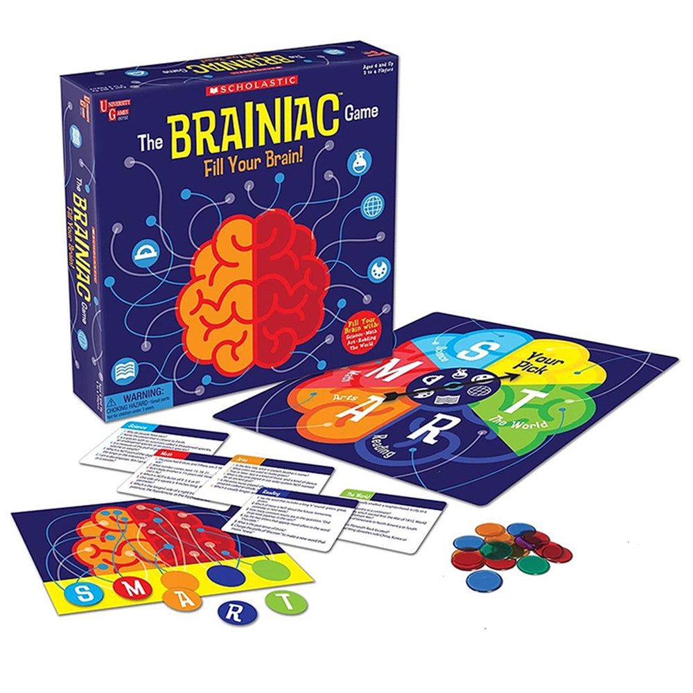 Scholastic The Brainiac Game - UG-00702 | University Games | Games