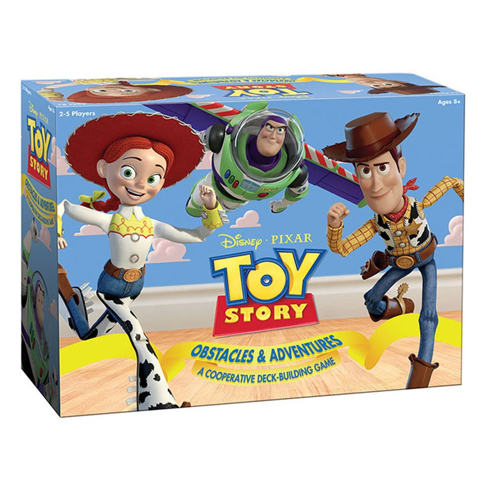 TOY STORY OBSTACLES & ADVENTURES - A Cooperative Deck-Building Game - USADB004578 | Usaopoly Inc | Games