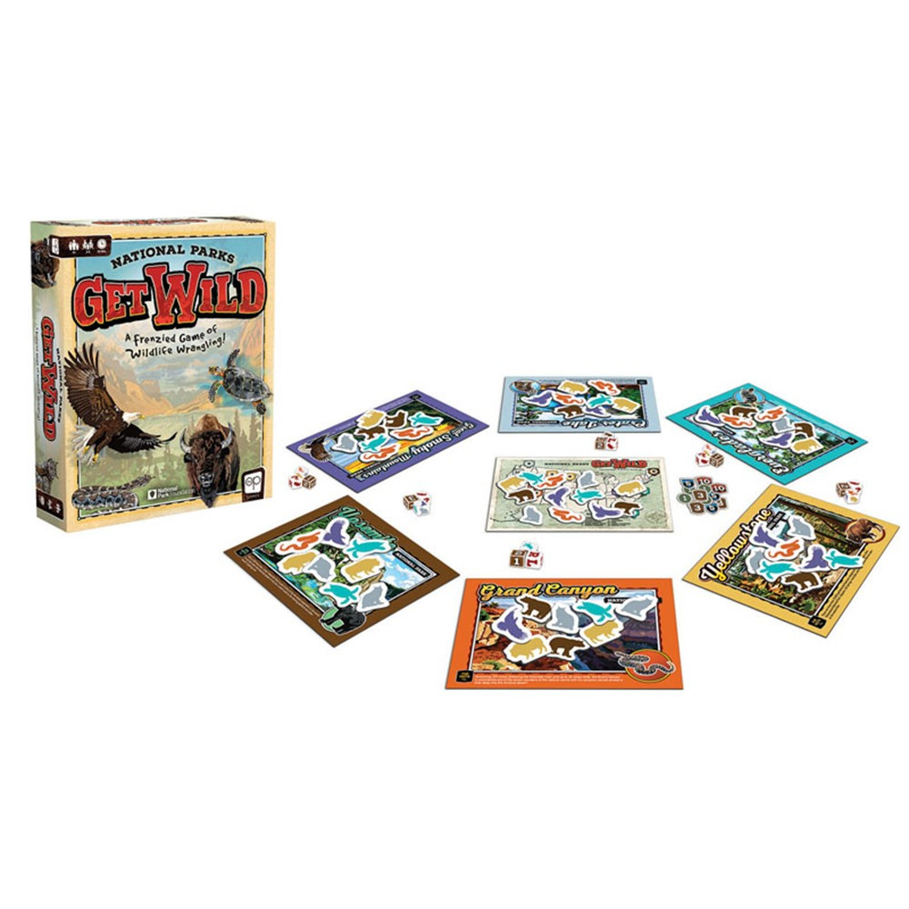 National Parks Get Wild Game - USAPA025000 | Usaopoly Inc | Games