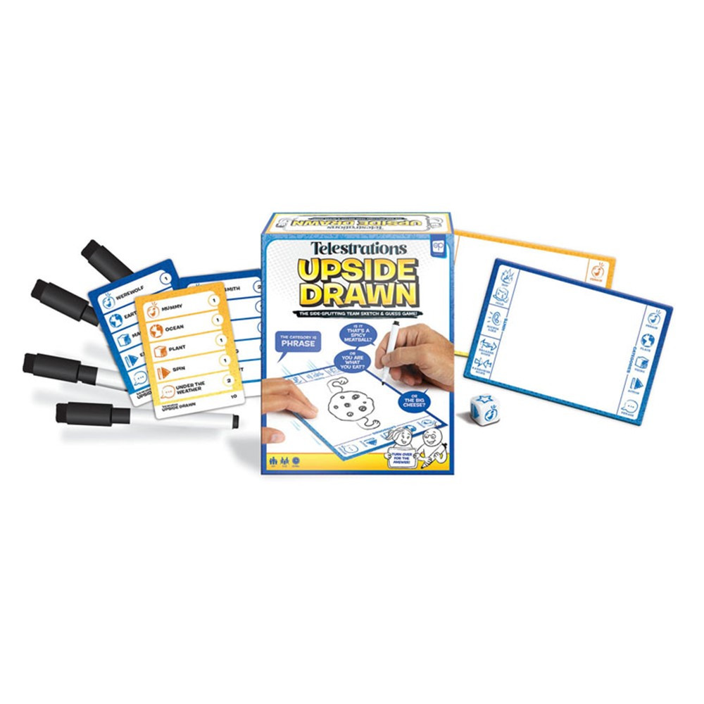 Telestrations: Upside Drawn - USAPG000726 | Usaopoly Inc | Games