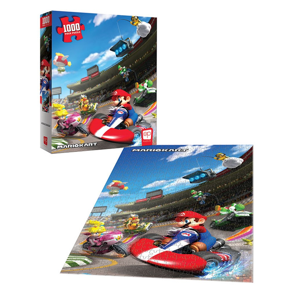 Super Mario Mario Kart" 1000-Piece Puzzle - USAPZ005678 | Usaopoly Inc | Puzzles"