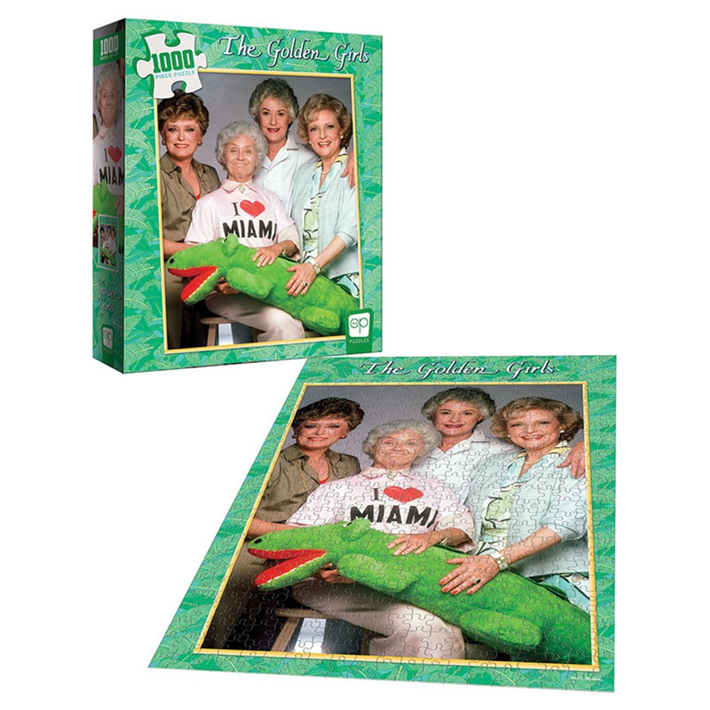 The Golden Girls I Heart Miami" 1000 Piece Puzzle - USAPZ118509 | Usaopoly Inc | Puzzles"
