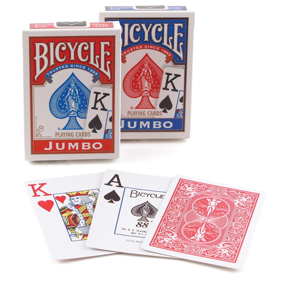Jumbo Index Playing Cards - USP1004560 | United States Playing Card Co | Card Games