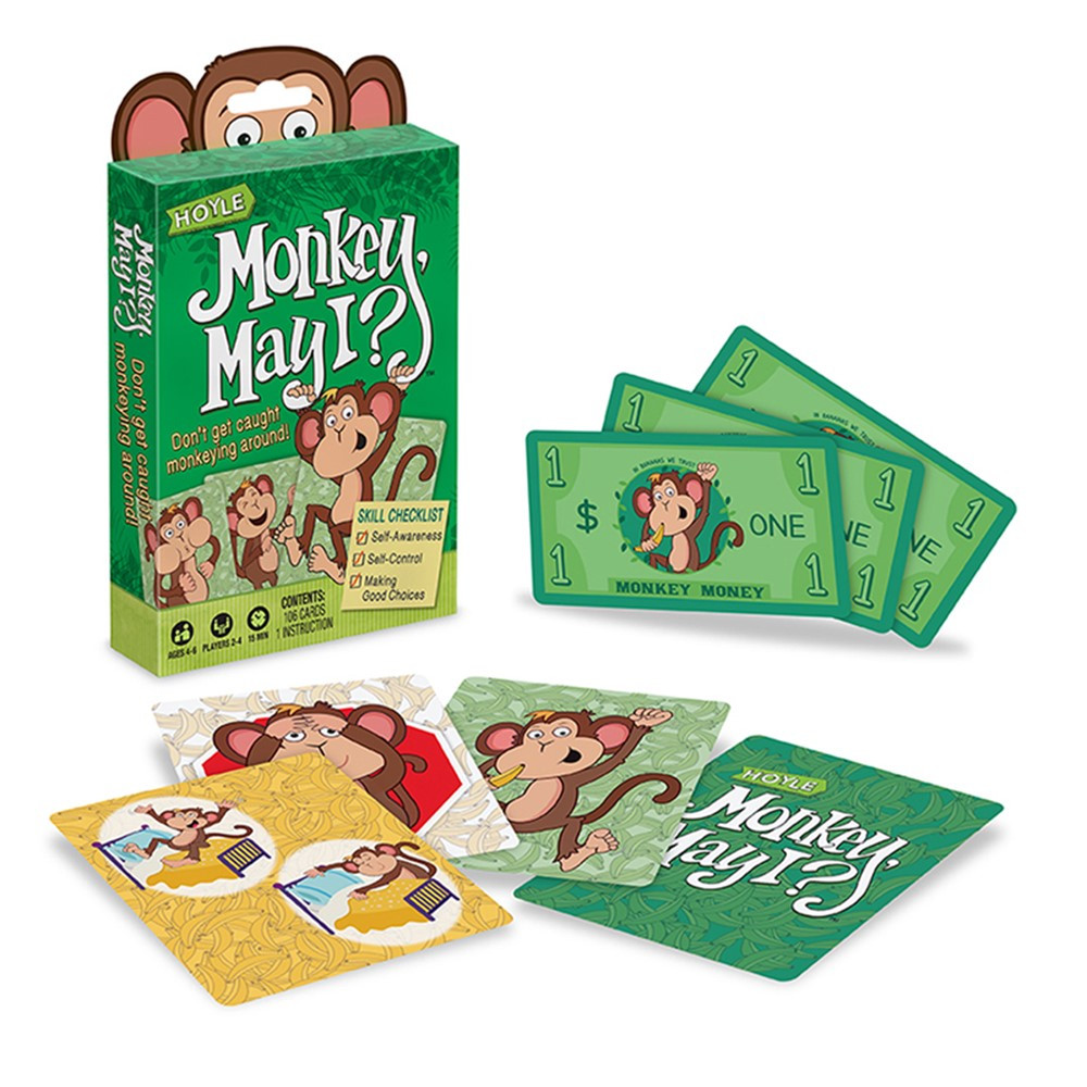 Monkey May I Children's Card Game - USP1038938 | United States Playing Card Co | Card Games