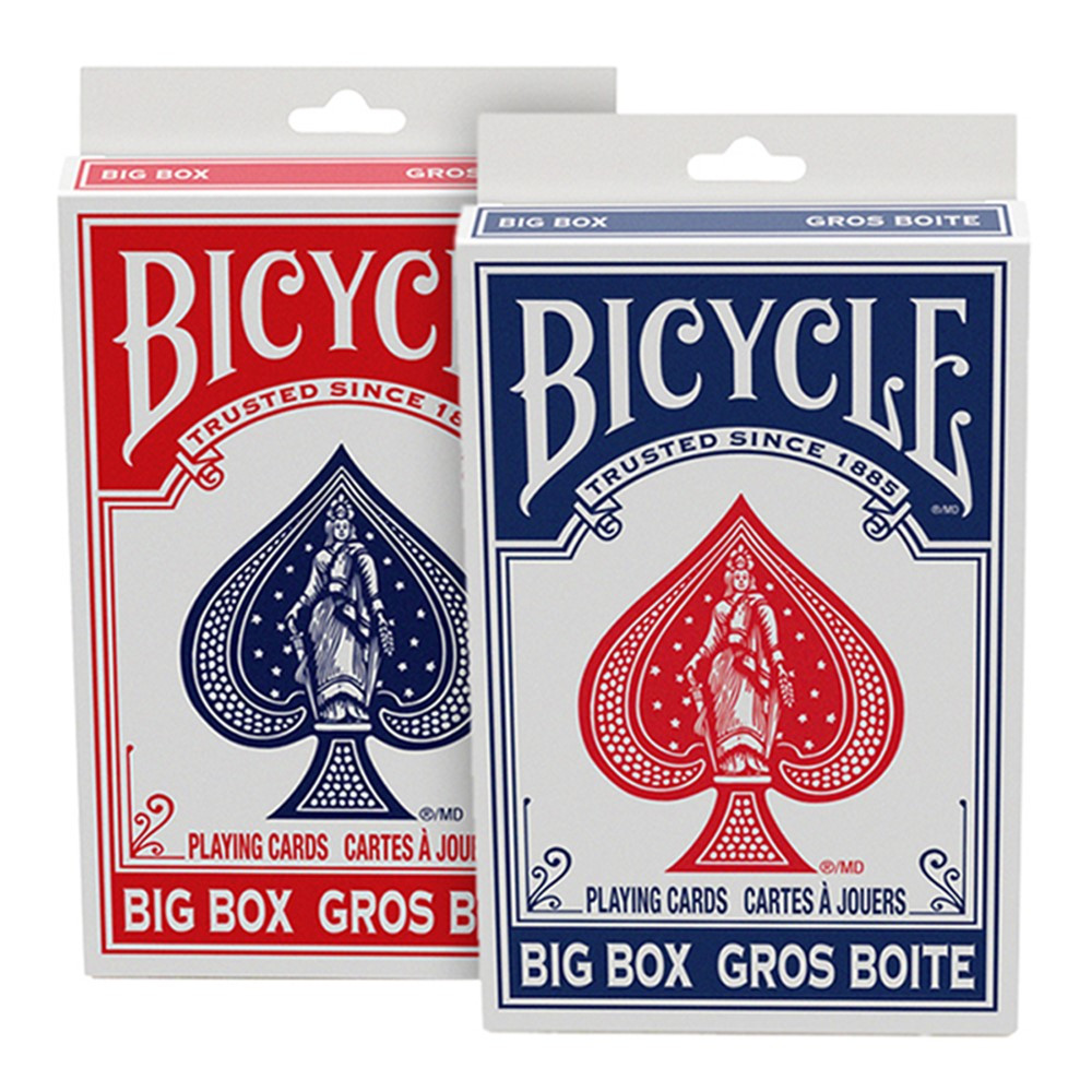Big Box Mixed Red/Blue Playing Cards, 6 Decks - USP1042343 | United States Playing Card Co | Card Games
