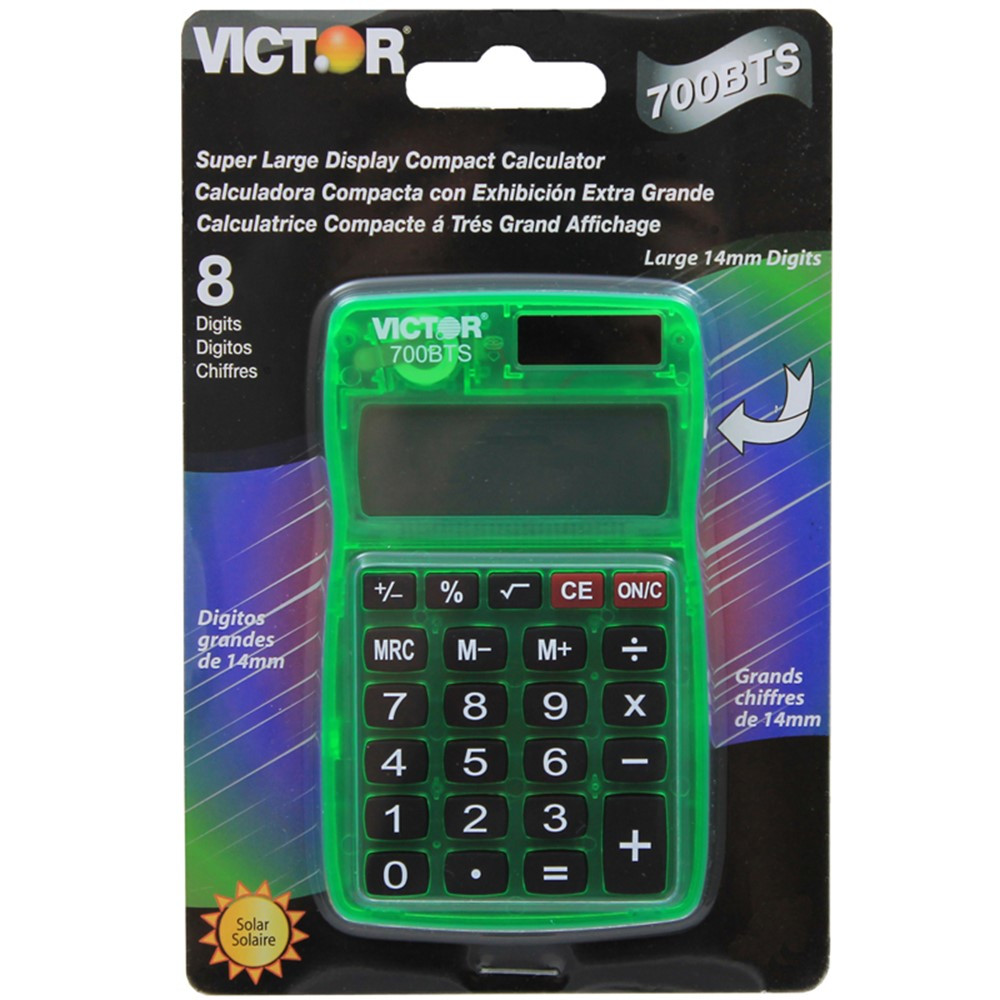 VCT700BTS - Dual Power Pocket Calculator in Calculators