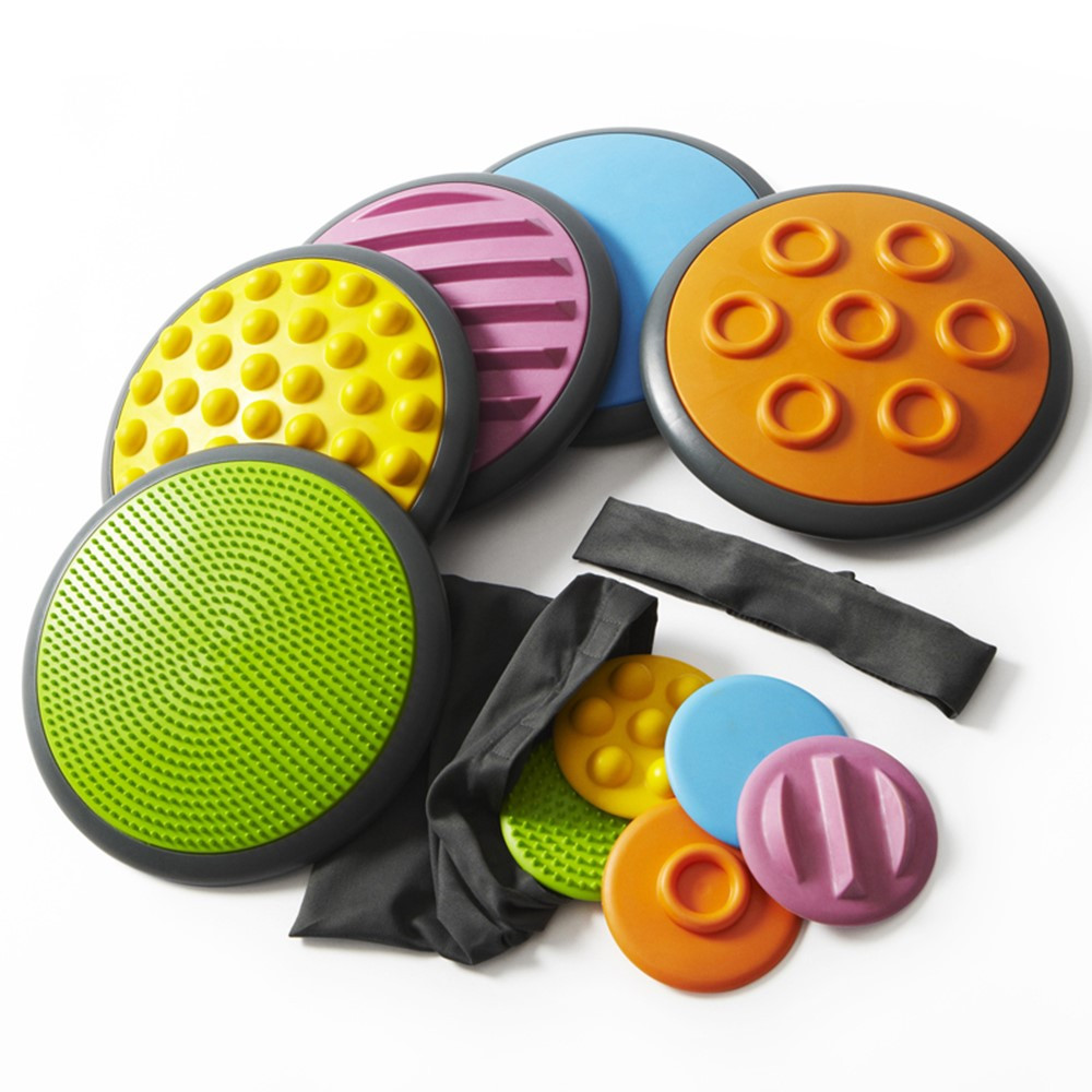 Tactile Discs - Set 1 - WING2117 | Winther | Gross Motor Skills