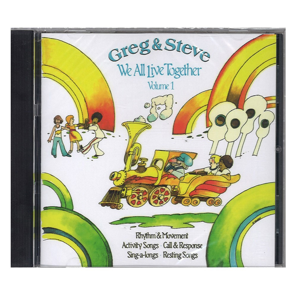 YM-001CD - We All Live Together Volume 1 Cd Greg & Steve in Cds