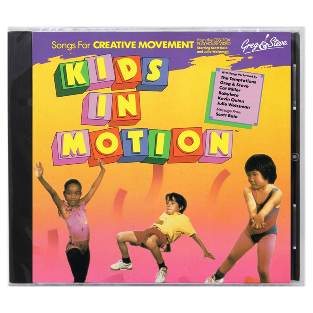 YM-008CD - Kids In Motion Cd Greg & Steve in Cds