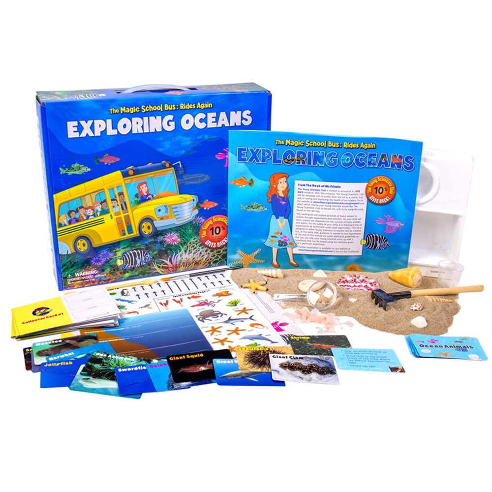 The Magic School Bus: Exploring Oceans - YS-CWH9251175 | Horizon Group Usa | Activity Books & Kits