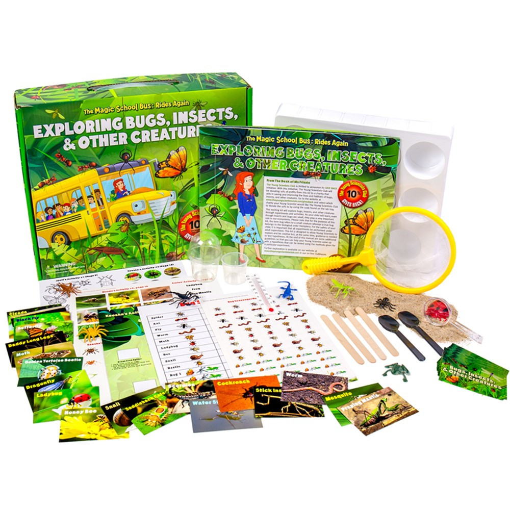 The Magic School Bus: Exploring Bugs, Insects, and Other Creatures - YS-CWH9251177 | Horizon Group Usa | Activity Books & Kits