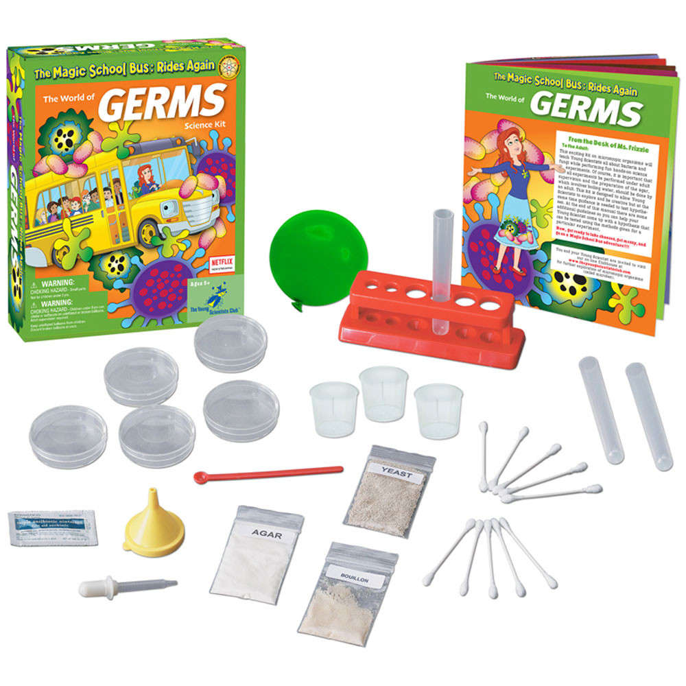 YS-WH9251123 - The Magic School Bus The World Of Germs Kit in Activity Books & Kits