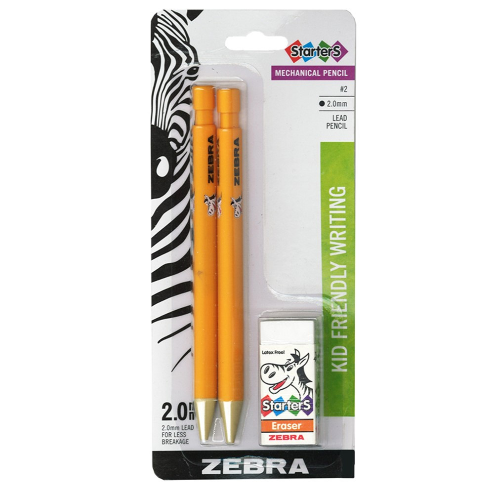ZEB52802 - Cadoozles 2Pk Mechanical Pencils Blk Lead in Pencils & Accessories