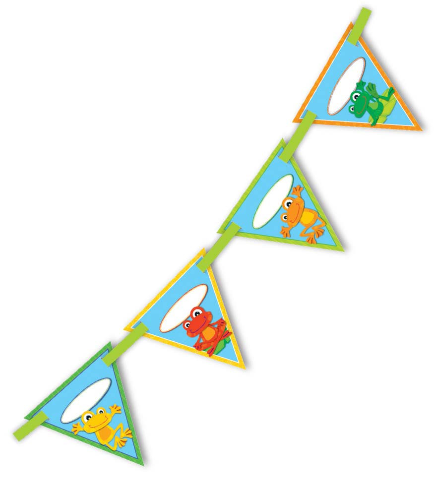 FUNky Frogs Bunting