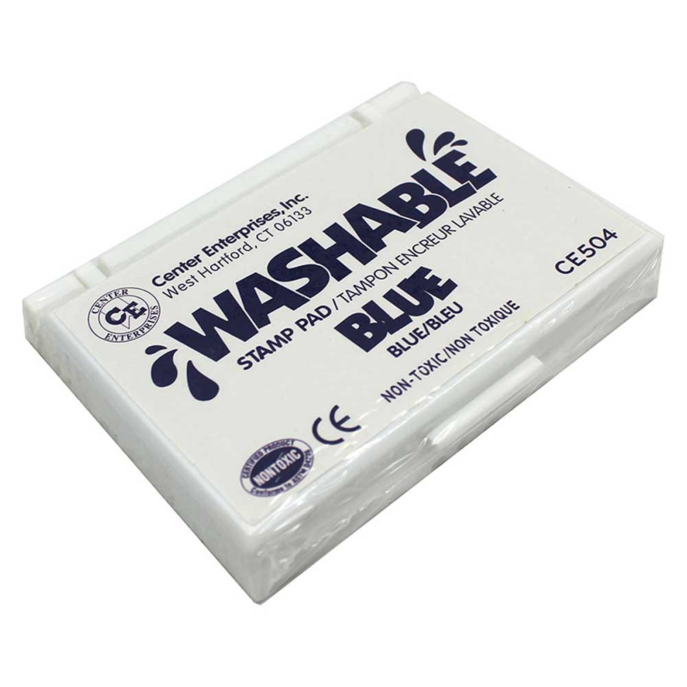 CE-504 - Stamp Pad Washable Blue in Stamps & Stamp Pads