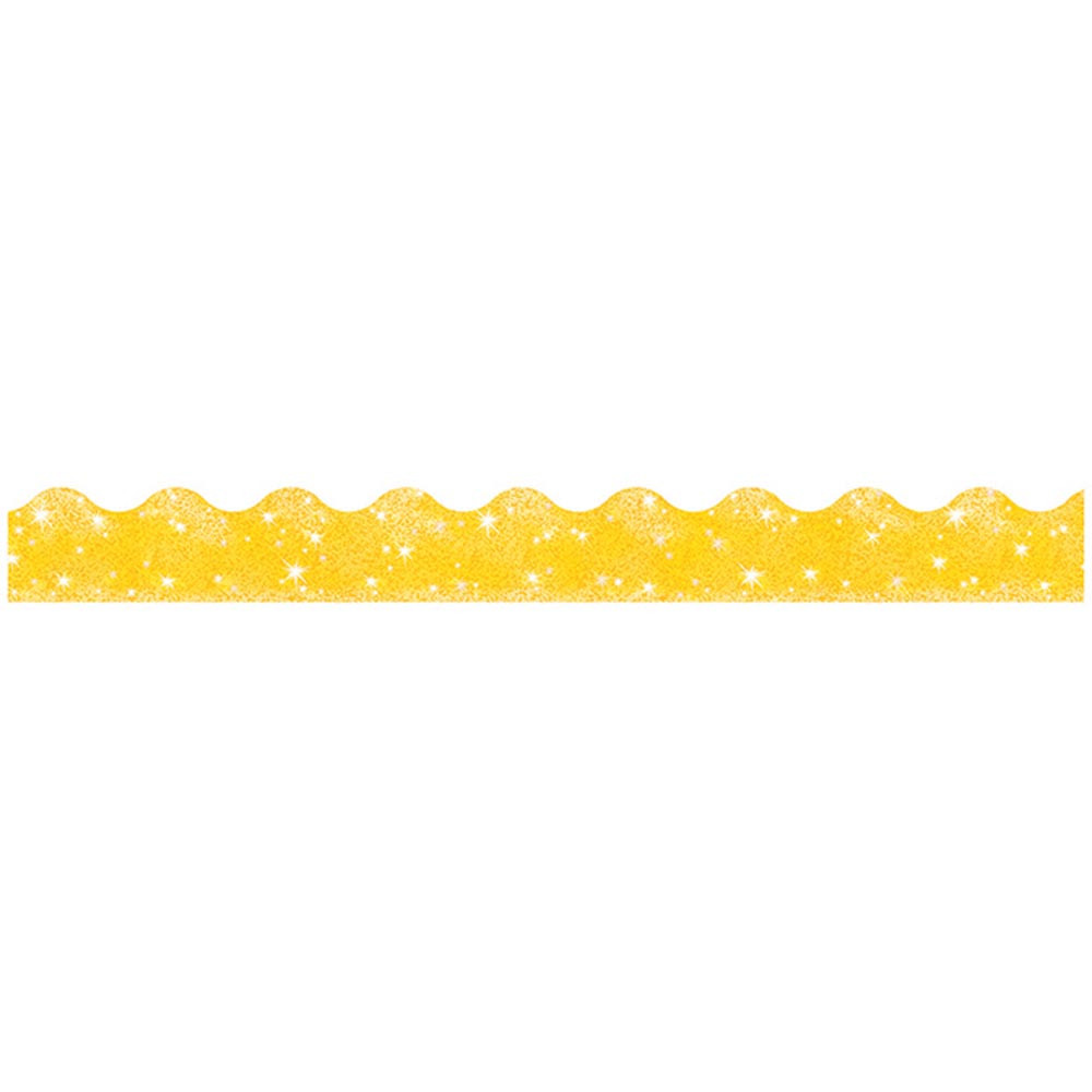 T-91412 - Trimmer Yellow Sparkle in Border/trimmer