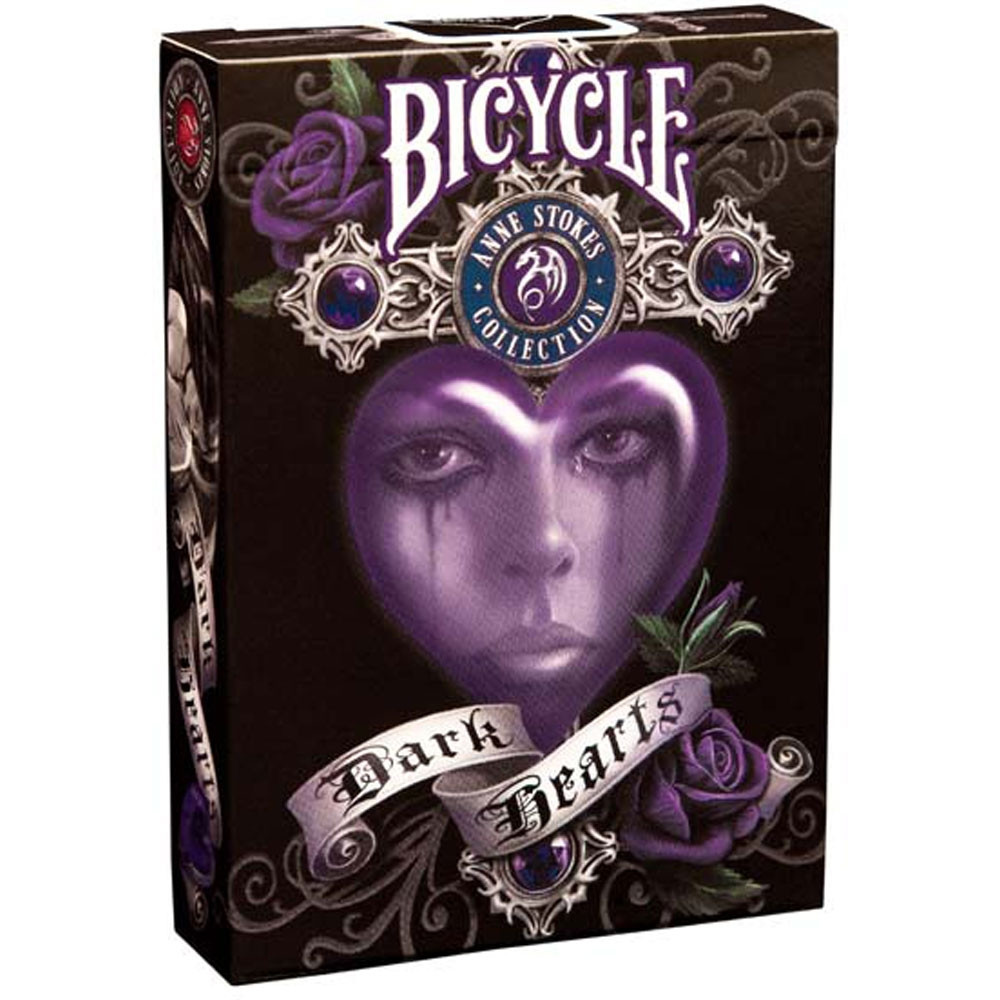 Bicycle Anne Stokes II Dark Hearts Playing Cards