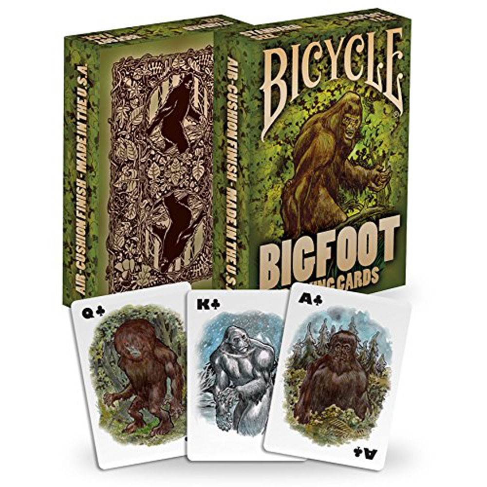 Bicycle Bigfoot Playing Cards