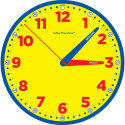 Time Zone 12 Instruction Clock - ASH50200 | Ashley Productions | Clocks"