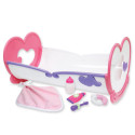 Deluxe Rocking Doll Crib & Accessories - BER81450 | Jc Toys Group Inc | Doll House & Furniture