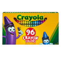 BIN520096 - Crayola 96Ct Crayons Hinged Top Box in Crayons
