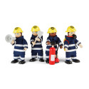 Firefighters Set of 4 - BJTT0117 | Bigjigs Toys | Toys