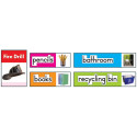 CD-119016 - Classroom Labels Photographic Quick Stick Bulletin Board Set Gr K-2 in Quick Stick