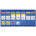 CD-5636 - Pocket Chart Weekly Calend Weather 25 X 13 & Up 56 Weather Cards in Pocket Charts