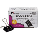 CHLBC02 - Binder Clips 12Ct Small 3/8In Capacity in Clips
