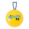 CHSPP42 - Fitpro 16.5In Hop Along Pon Pon Ball Yellow Junior in Physical Fitness