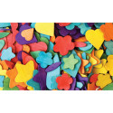 CK-3604 - Party Shapes in Wooden Shapes