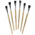 CK-5941 - Stubby Easel Brushes 1/2 Wide 6-Set 1 Set Of 6 in Paint Brushes