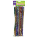 CK-711601 - Chenille Stems Assorted 12 Sparkle in Chenille Stems