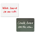 CK-988310 - Combo Chalk & White Board 10Pk Classpack 9 X 12 in Chalk Boards