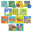 CPYSTPLCBWH13 - Songs And Rhymes Collection Set 1 - 13 8X8 Books With Cd in Book With Cassette/cd