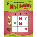 CTB1328 - Mind Benders Beginning Book 1 Gr Pk-K in Games & Activities
