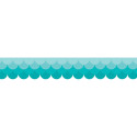 CTP0182 - Ombre Turquoise Scallops Borders Paint in Border/trimmer