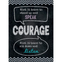 CTP6678 - Courage Poster in Motivational