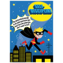 CTP7281 - Self Discipline Superhero Poster Inspire U in Inspirational